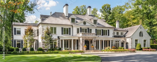Elegant colonial with classic features.