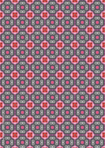 red and white pattern
