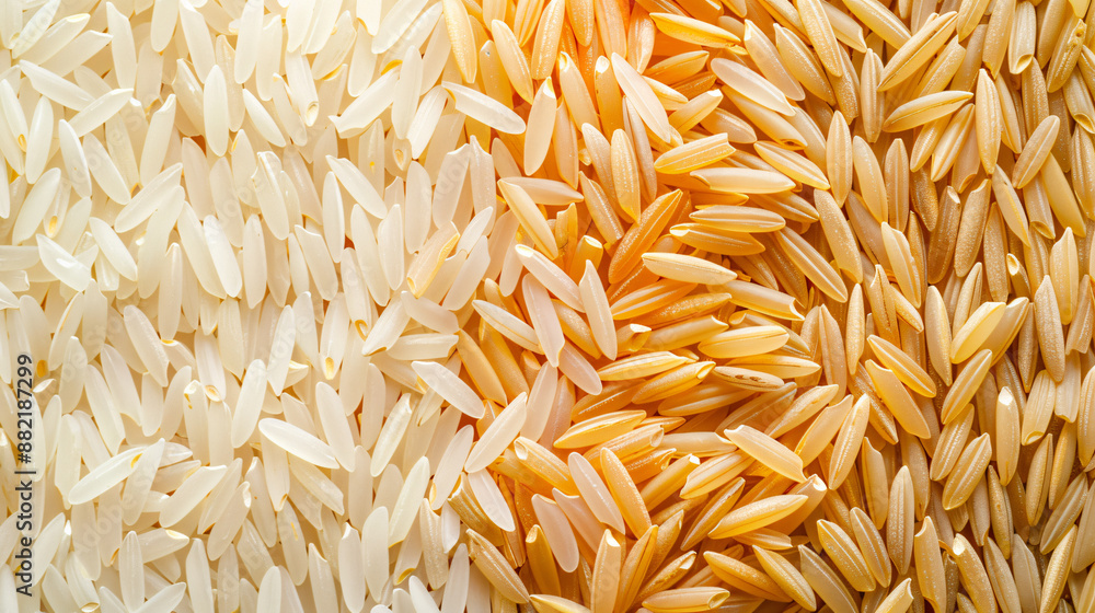 Detailed Image of Rice Grains for Promoting Quality and Freshness Detailed Image of Rice Grains for Promoting Quality and Freshness