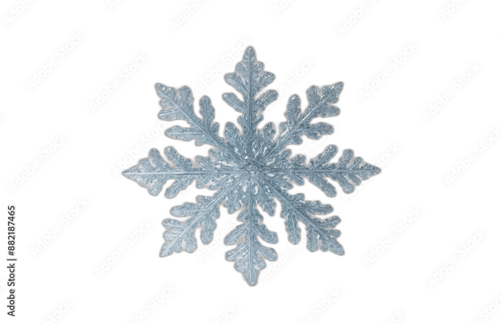 snowflake crystal In front of transparent background snowflake crystal In front of transparent background