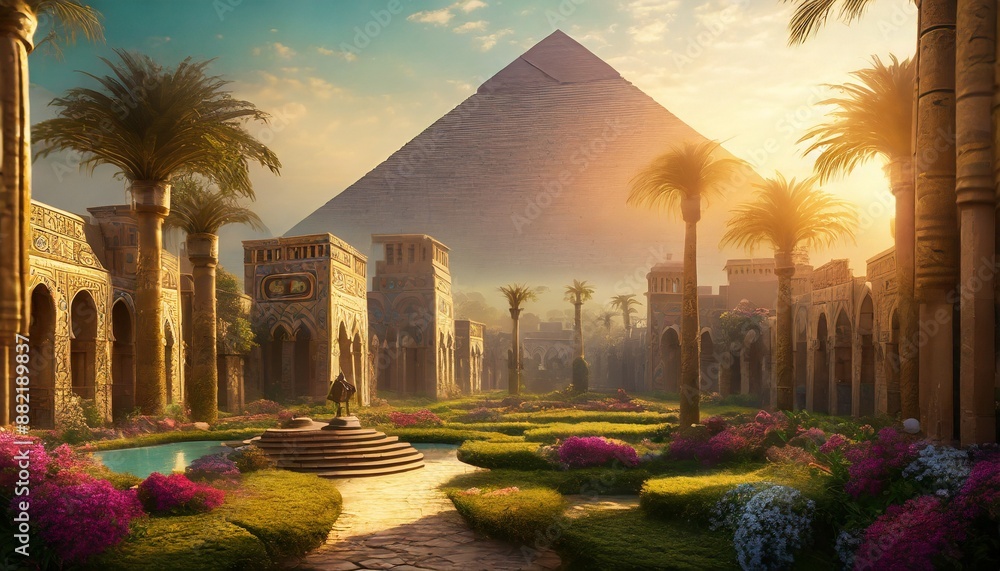Fototapeta premium fantasy egypt