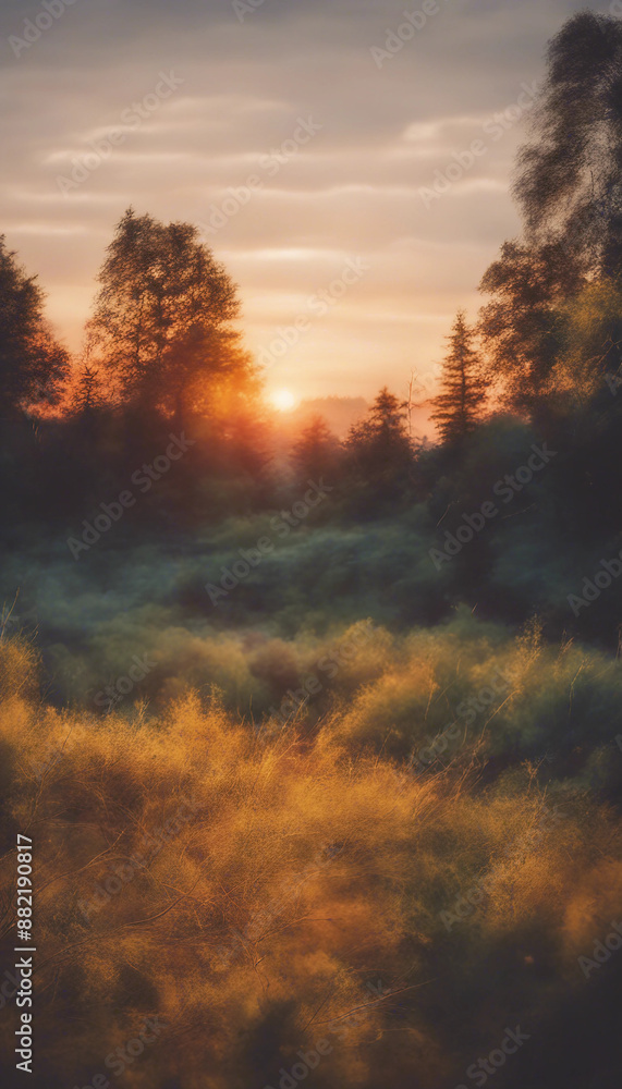 Outdoors painting nature sunset Outdoors painting nature sunset