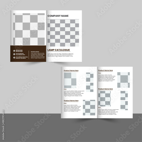Lamp Catalog Design.