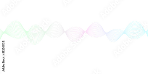 abstract wave element for design pink and white. Design template for cover, business. Abstract dynamic color lines, waves. Vector geometric backgrounds.