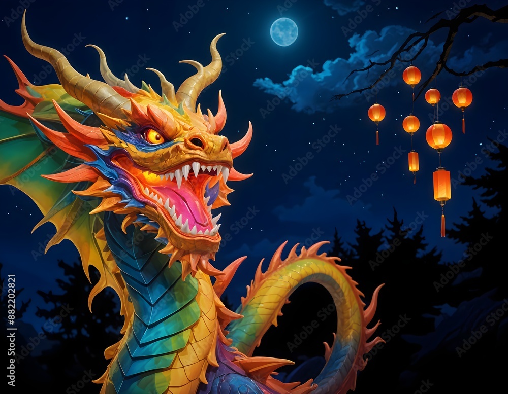 Obraz premium Chinese new year lunar year photography