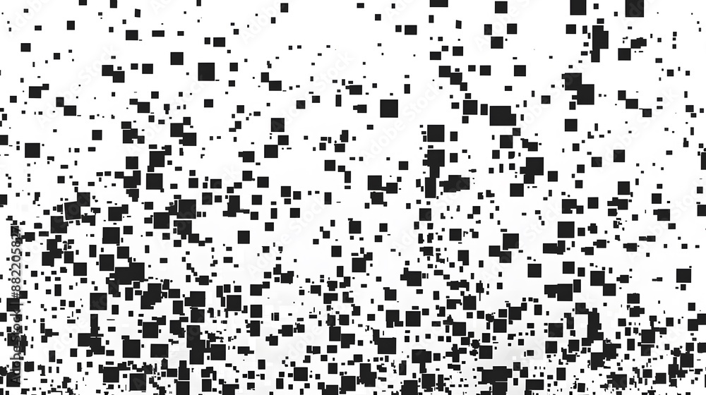 Modern Stylish Halftone Technology Seamless Texture. Tech Abstract Background with Random Size Pixels. Vector Chaotic Squares Mosaic Pattern. Vector Tiles. Modern Stylish Halftone Technology Seamless Texture. Tech Abstract Background with Random Size Pixels. Vector Chaotic Squares Mosaic Pattern. Vector Tiles.
