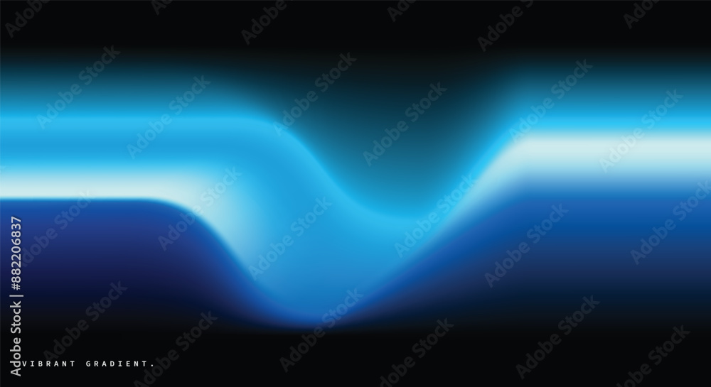 Abstract blue and black gradient background. Vibrant fluid color gradation. Blurred blending light backdrop. Creative wavy graphic element for poster, banner, advertisement, or presentation. Abstract blue and black gradient background. Vibrant fluid color gradation. Blurred blending light backdrop. Creative wavy graphic element for poster, banner, advertisement, or presentation.