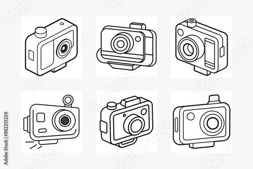 Action Camera Vector Illustration