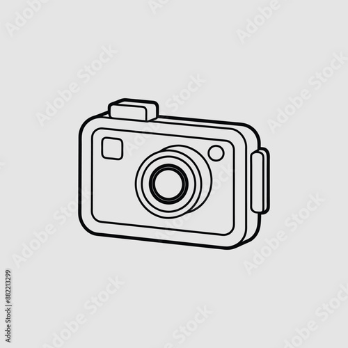 Action Camera Vector Illustration