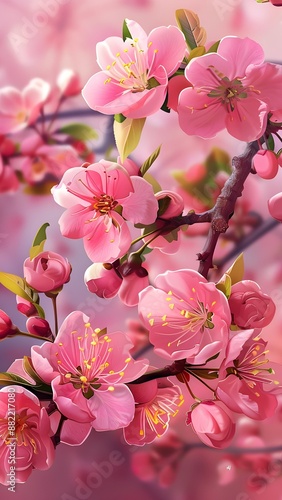 Pink Blossom Magnolia Serenade beauty