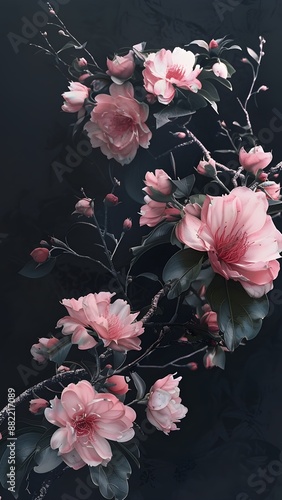 Pink Blossom Magnolia Serenade beauty