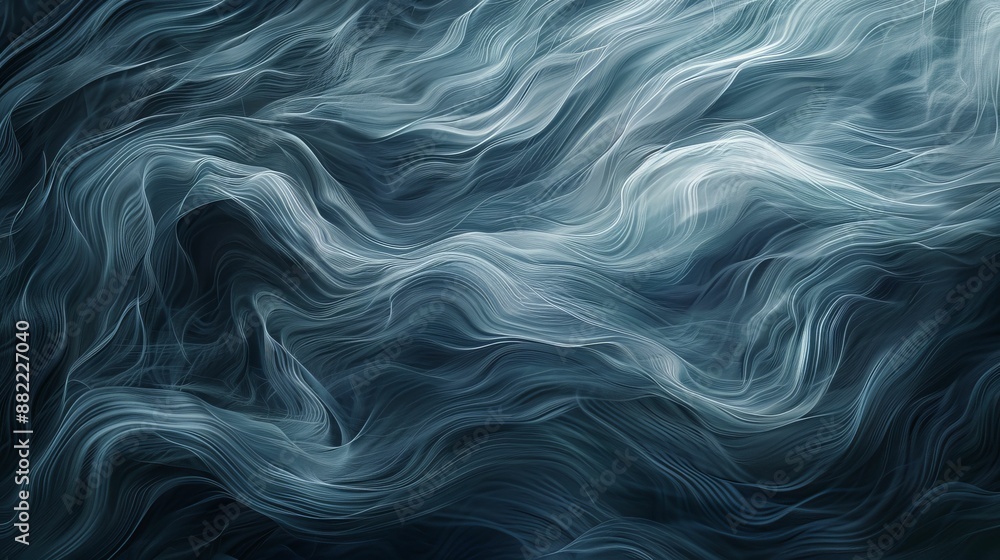 Obraz premium Artistic chalkboard background with fluid lines and subtle gradients, Expressionist, Soft tones, High detail, Digital painting