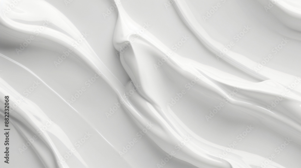 Obraz premium Elegant and Luxurious Skin Care Cream Highlighted for Marketing
