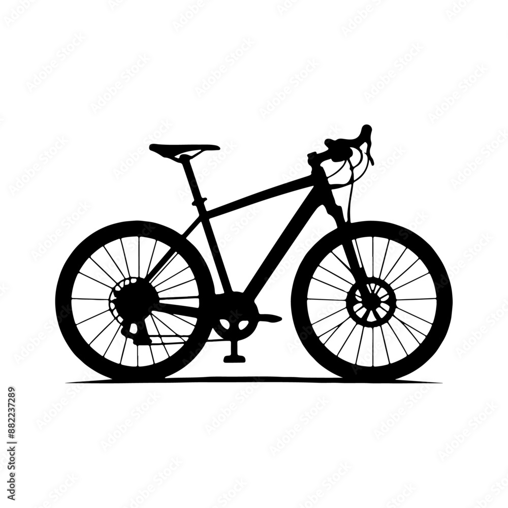 Fototapeta premium A bicycle vector 