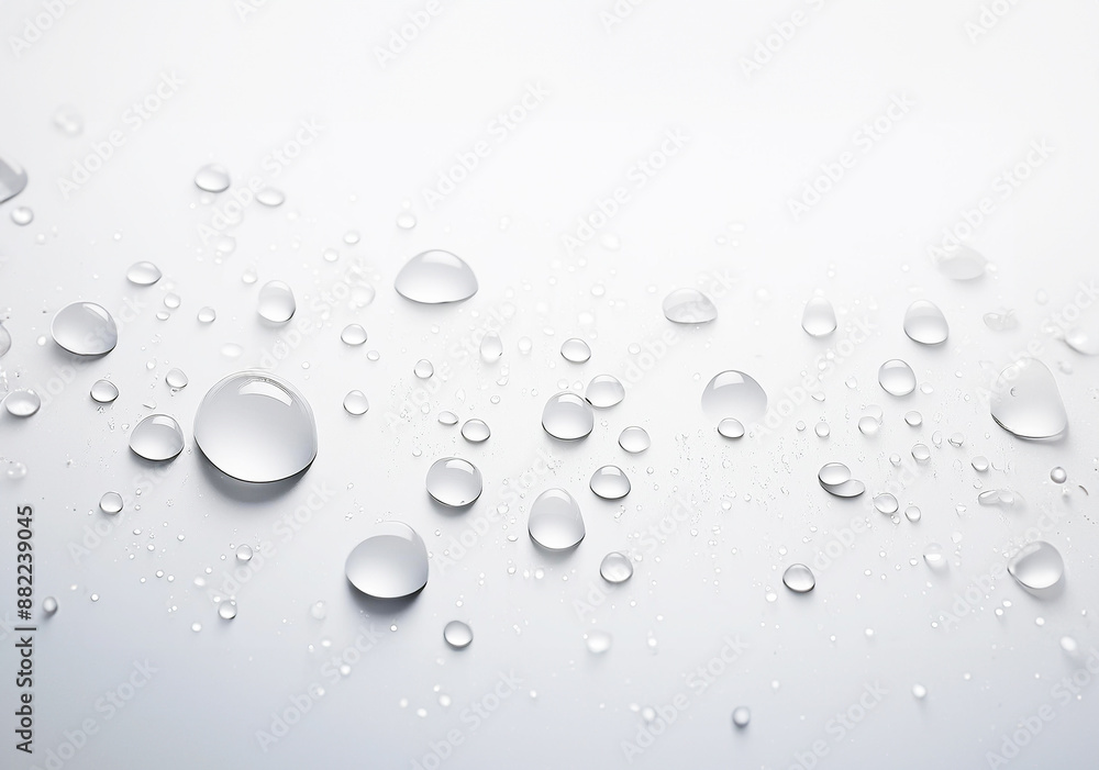 Water crystals forming on a window. Water crystals forming on a window.