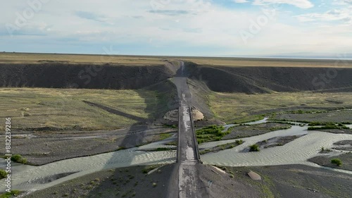 From ancient times, the Dzungar Gate was used as a transport route by the nomadic peoples of Central Asia and Kazakhstan. The Great Silk Road passed through the gate. photo