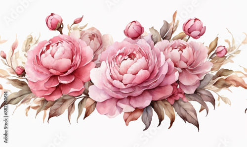 Watercolor Floral Background