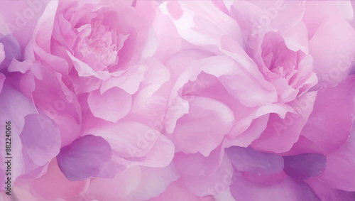 Pink Watercolor Background, Watercolor floral background