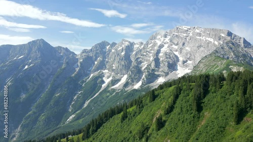 view of the mountains