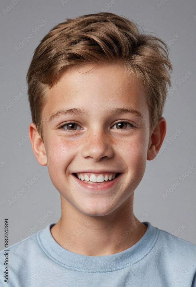 Portrait view of a regular happy smiling Chad boy, ultra realistic, candid, social media, avatar image, plain solid background Portrait view of a regular happy smiling Chad boy, ultra realistic, candid, social media, avatar image, plain solid background