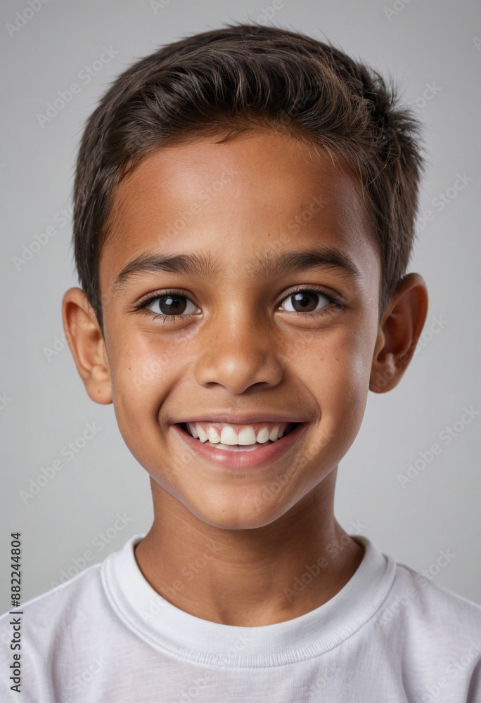 Portrait view of a regular happy smiling East Timor boy, ultra realistic, candid, social media, avatar image, plain solid background Portrait view of a regular happy smiling East Timor boy, ultra realistic, candid, social media, avatar image, plain solid background