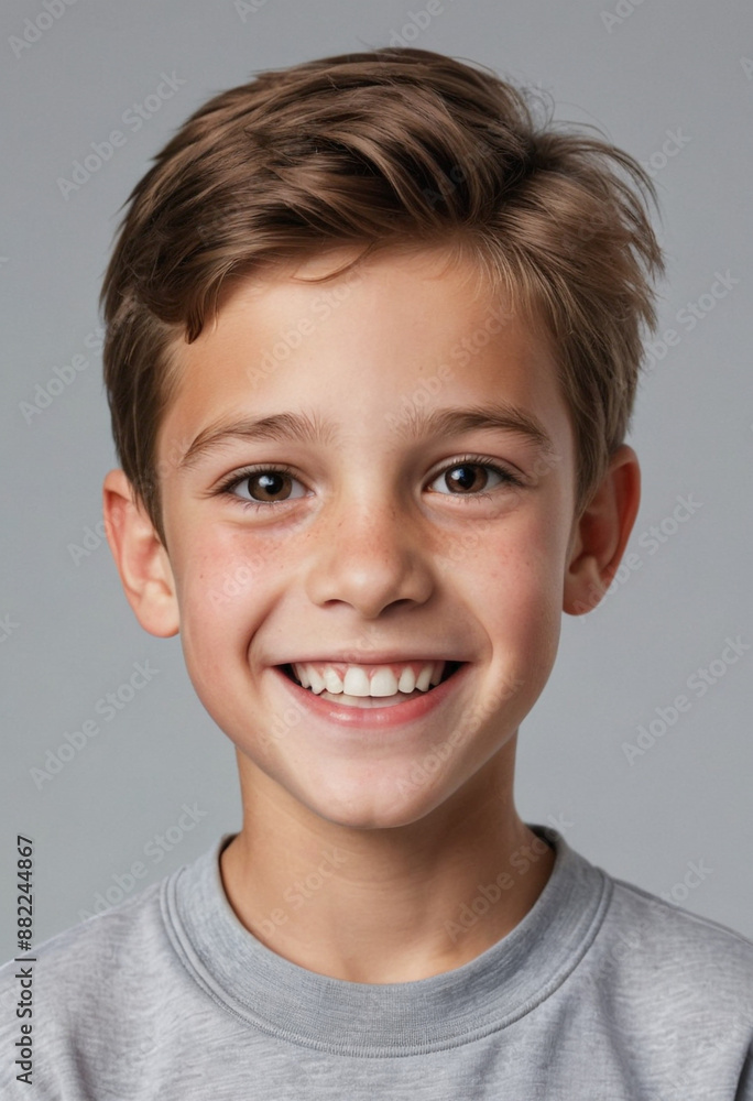 Portrait view of a regular happy smiling Georgia boy, ultra realistic, candid, social media, avatar image, plain solid background Portrait view of a regular happy smiling Georgia boy, ultra realistic, candid, social media, avatar image, plain solid background