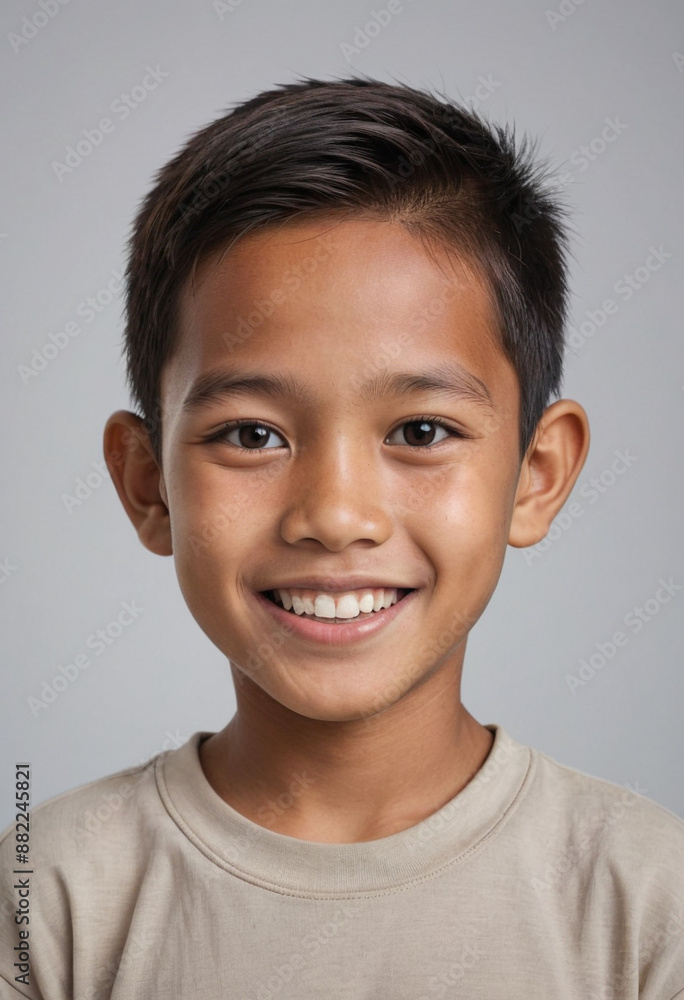Portrait view of a regular happy smiling Myanmar boy, ultra realistic, candid, social media, avatar image, plain solid background Portrait view of a regular happy smiling Myanmar boy, ultra realistic, candid, social media, avatar image, plain solid background