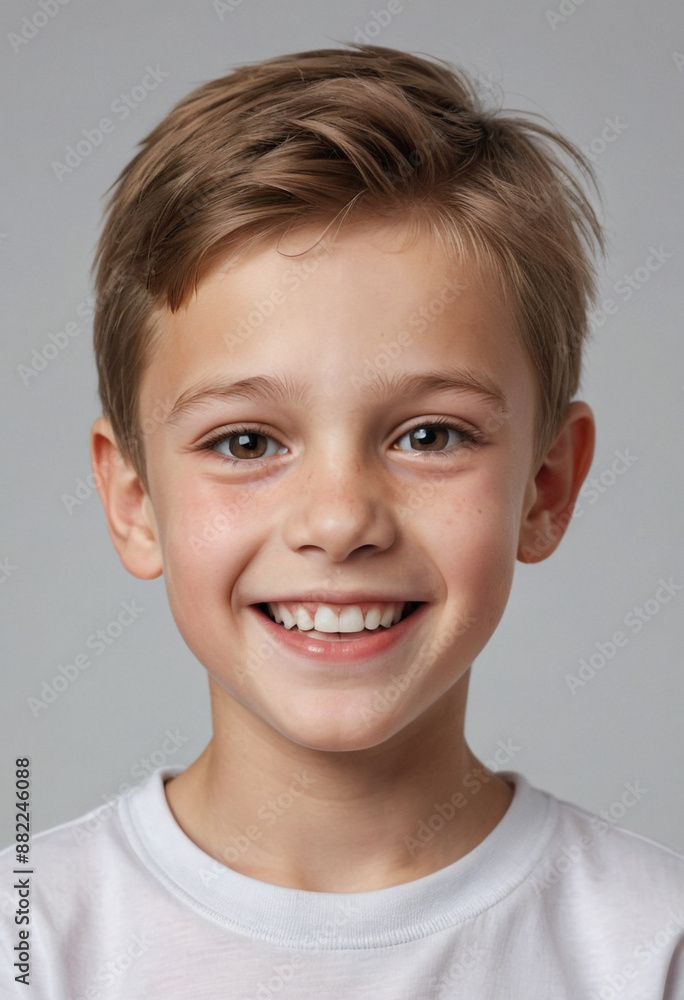 Portrait view of a regular happy smiling Russia boy, ultra realistic, candid, social media, avatar image, plain solid background Portrait view of a regular happy smiling Russia boy, ultra realistic, candid, social media, avatar image, plain solid background