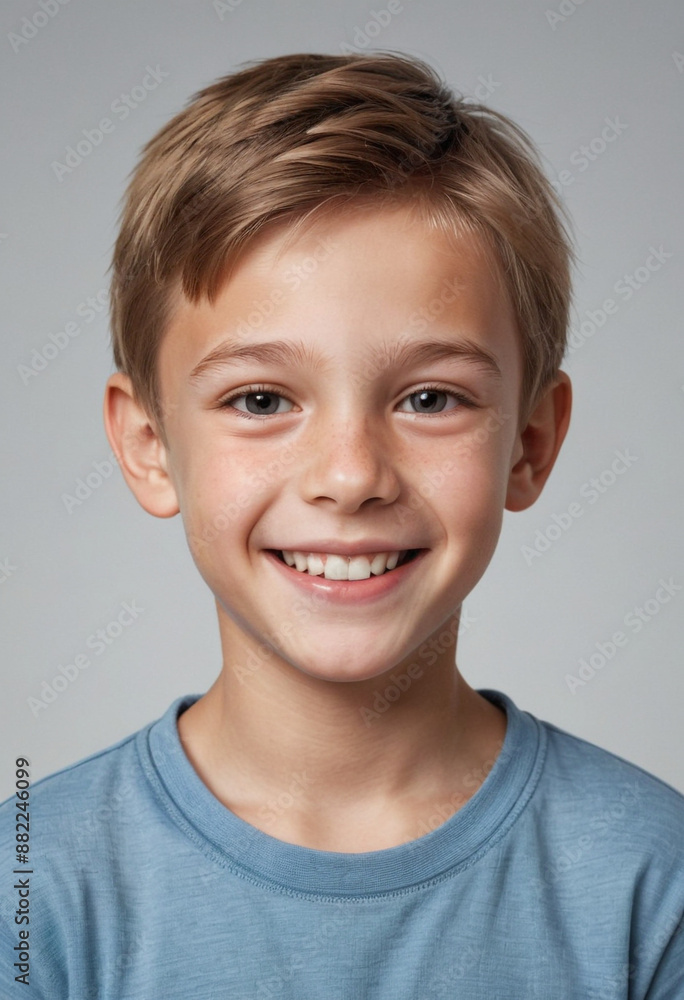Portrait view of a regular happy smiling Russia boy, ultra realistic, candid, social media, avatar image, plain solid background Portrait view of a regular happy smiling Russia boy, ultra realistic, candid, social media, avatar image, plain solid background