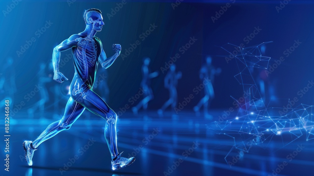 Digital Anatomy of a Runner Digital Anatomy of a Runner