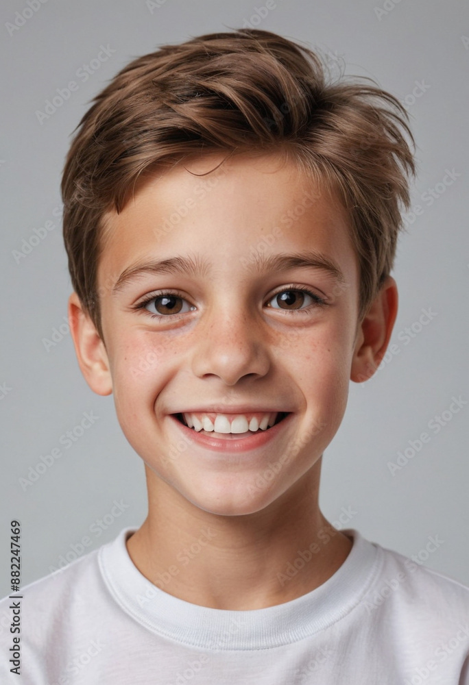 Portrait view of a regular happy smiling France boy, ultra realistic, candid, social media, avatar image, plain solid background Portrait view of a regular happy smiling France boy, ultra realistic, candid, social media, avatar image, plain solid background