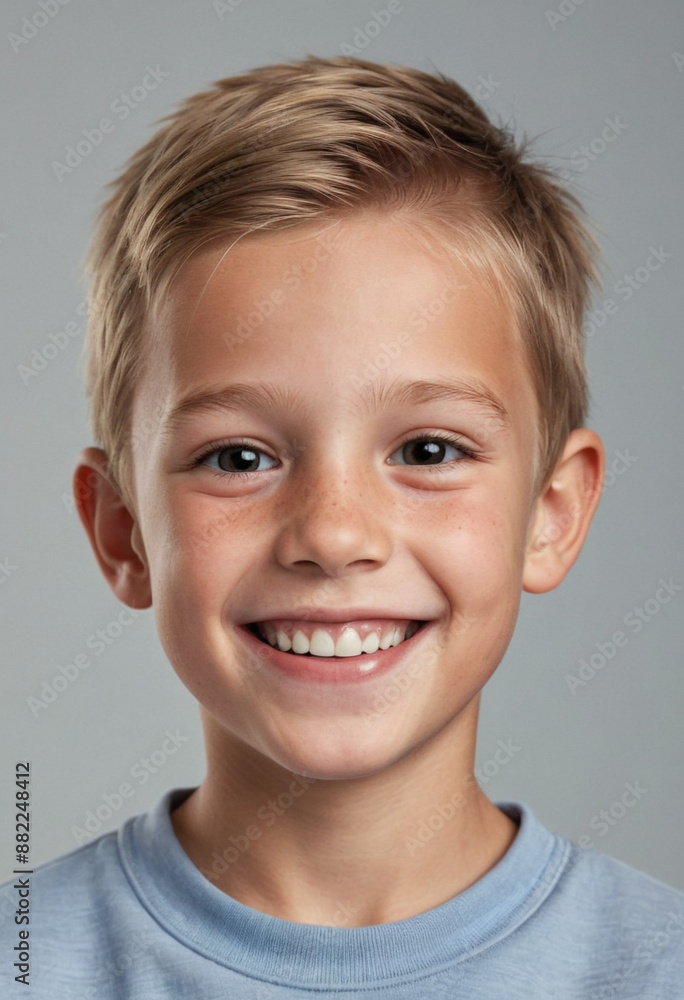 Portrait view of a regular happy smiling Norway boy, ultra realistic, candid, social media, avatar image, plain solid background Portrait view of a regular happy smiling Norway boy, ultra realistic, candid, social media, avatar image, plain solid background