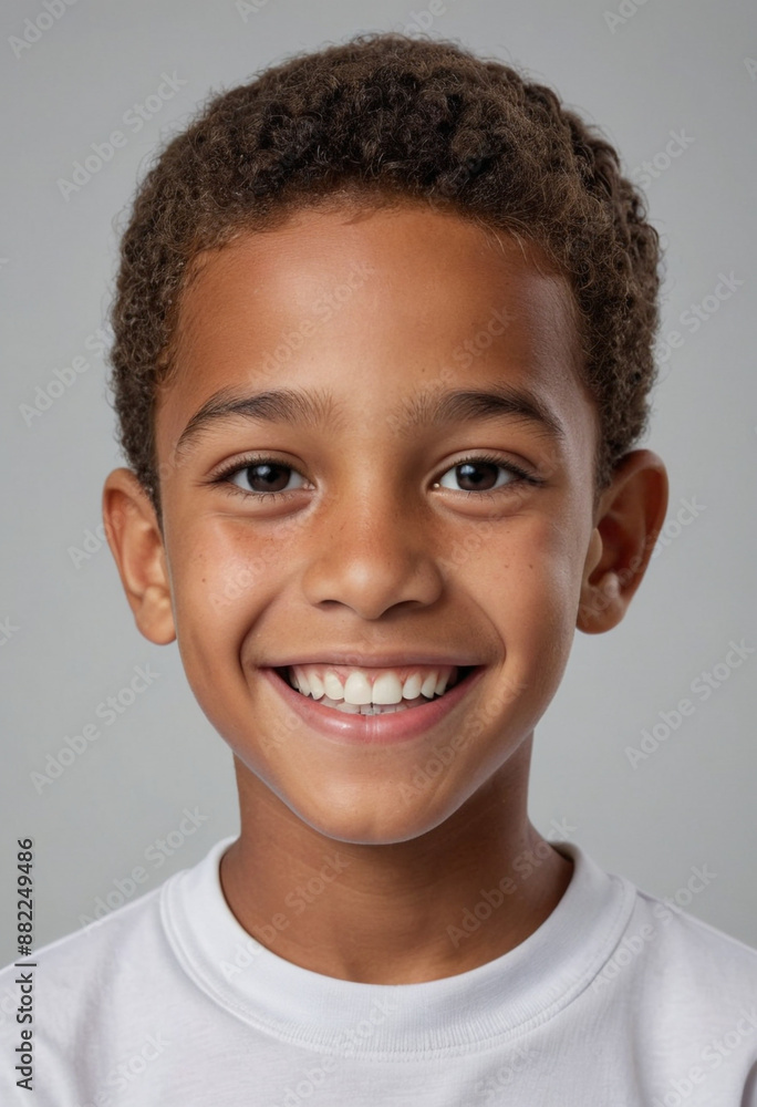 Portrait view of a regular happy smiling Belize boy, ultra realistic, candid, social media, avatar image, plain solid background Portrait view of a regular happy smiling Belize boy, ultra realistic, candid, social media, avatar image, plain solid background