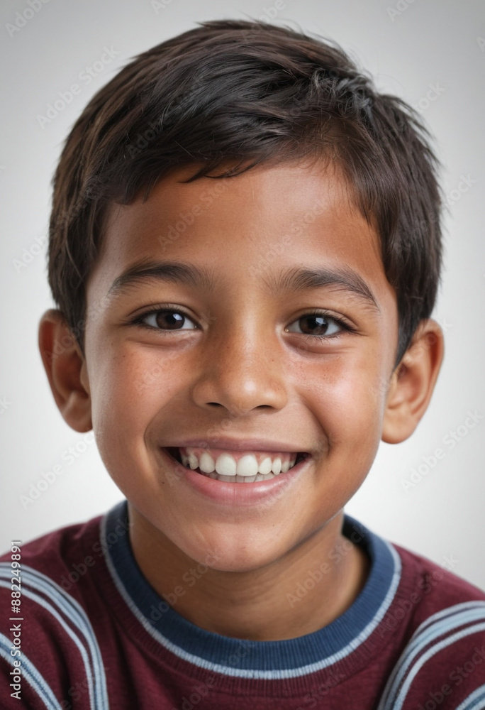 Portrait view of a regular happy smiling Guatemala boy, ultra realistic, candid, social media, avatar image, plain solid background Portrait view of a regular happy smiling Guatemala boy, ultra realistic, candid, social media, avatar image, plain solid background