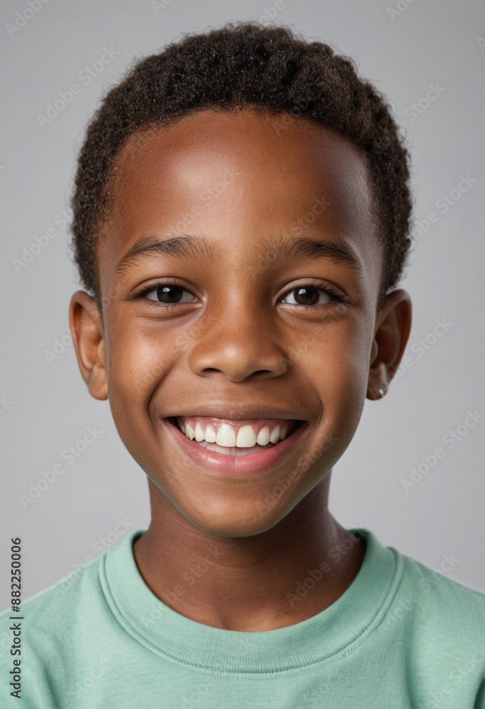 Portrait view of a regular happy smiling Jamaica boy, ultra realistic, candid, social media, avatar image, plain solid background Portrait view of a regular happy smiling Jamaica boy, ultra realistic, candid, social media, avatar image, plain solid background
