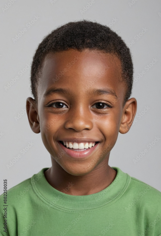 Portrait view of a regular happy smiling Jamaica boy, ultra realistic, candid, social media, avatar image, plain solid background Portrait view of a regular happy smiling Jamaica boy, ultra realistic, candid, social media, avatar image, plain solid background
