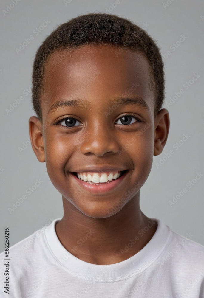 Portrait view of a regular happy smiling Saint Kitts and Nevis boy, ultra realistic, candid, social media, avatar image, plain solid background Portrait view of a regular happy smiling Saint Kitts and Nevis boy, ultra realistic, candid, social media, avatar image, plain solid background