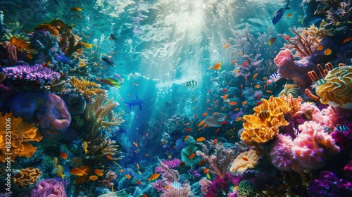 Vibrant Underwater World © ari