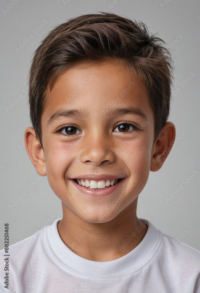 Portrait view of a regular happy smiling Ecuador boy, ultra realistic, candid, social media, avatar image, plain solid background Portrait view of a regular happy smiling Ecuador boy, ultra realistic, candid, social media, avatar image, plain solid background