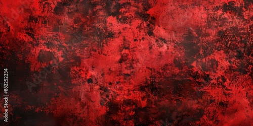 High-resolution abstract red grunge texture background suitable for various artistic and design purposes.