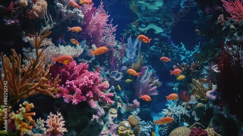 Vibrant Coral Reef © ari