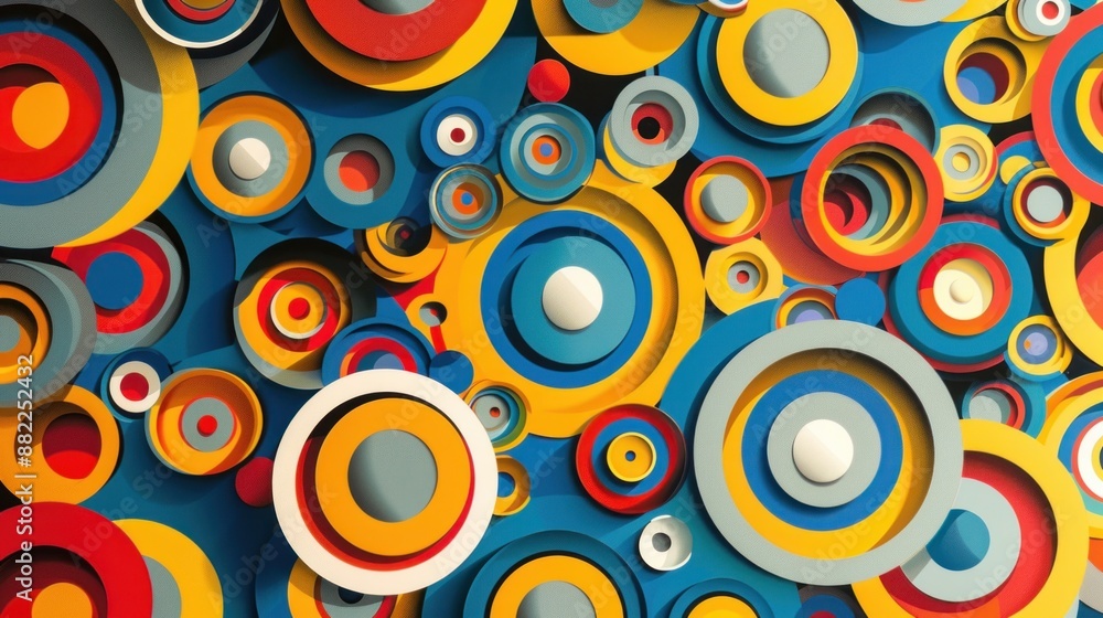 Colorful Abstract Circles Colorful Abstract Circles
