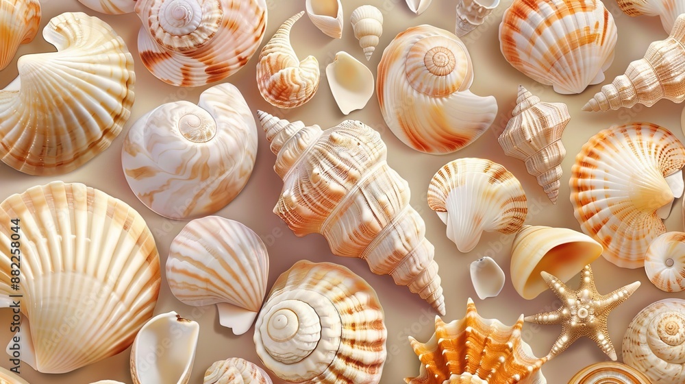Shell pattern wallpaper Shell pattern wallpaper