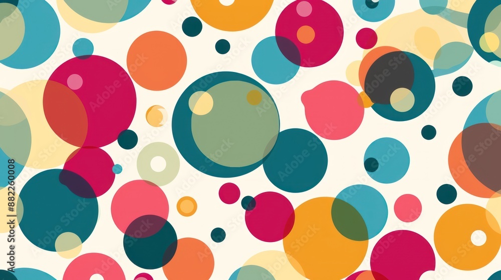 Colorful Abstract Circles Colorful Abstract Circles