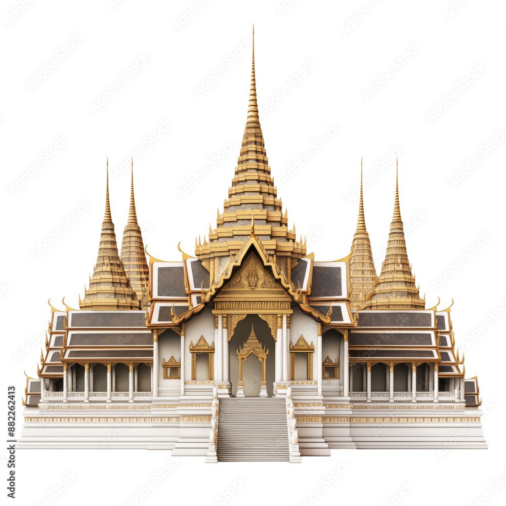Fototapeta premium wat phra kaew transparent background