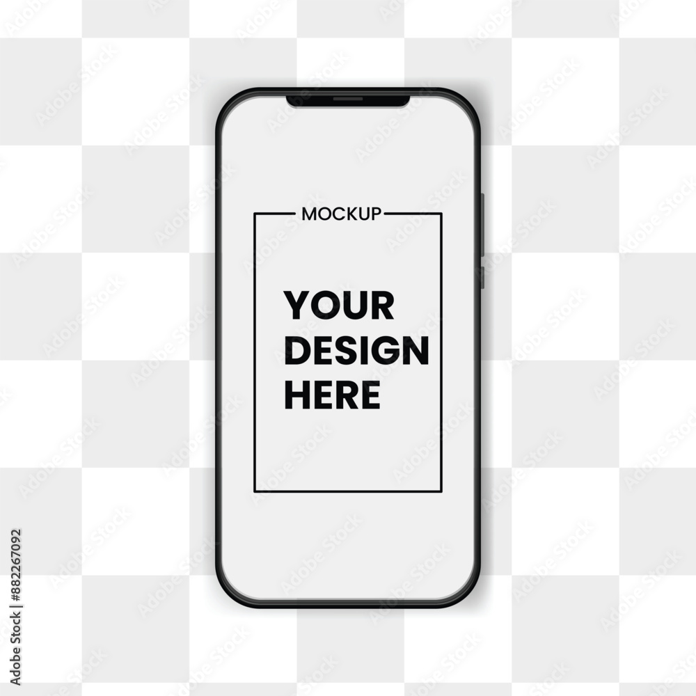 Set of realistic models smartphone with transparent screens. Smartphone mockup collection. Phone mockup in front. Mobile phone with shadow. Set of realistic models smartphone with transparent screens. Smartphone mockup collection. Phone mockup in front. Mobile phone with shadow.