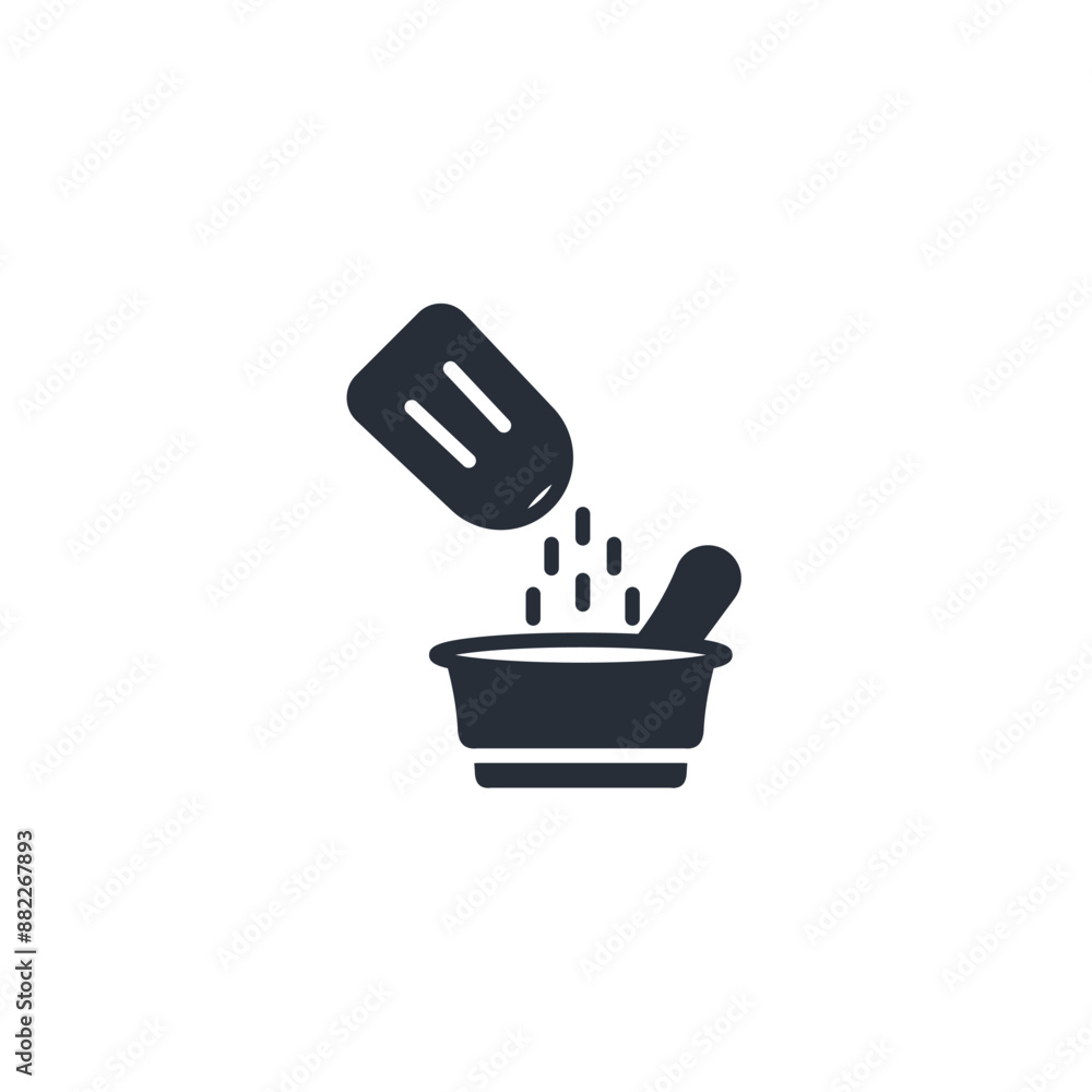 seasoning icon. vector.Editable stroke.linear style sign for use web design,logo.Symbol illustration. seasoning icon. vector.Editable stroke.linear style sign for use web design,logo.Symbol illustration.