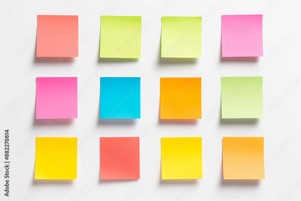 set of sticky notes set of sticky notes
