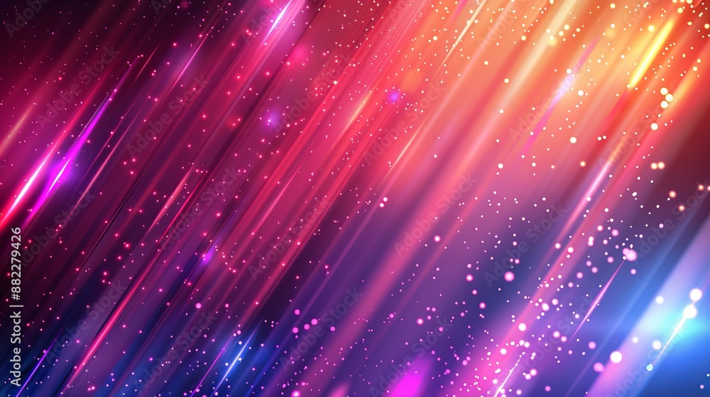 Abstract Diagonal Lines With Glowing Lights Abstract Diagonal Lines With Glowing Lights