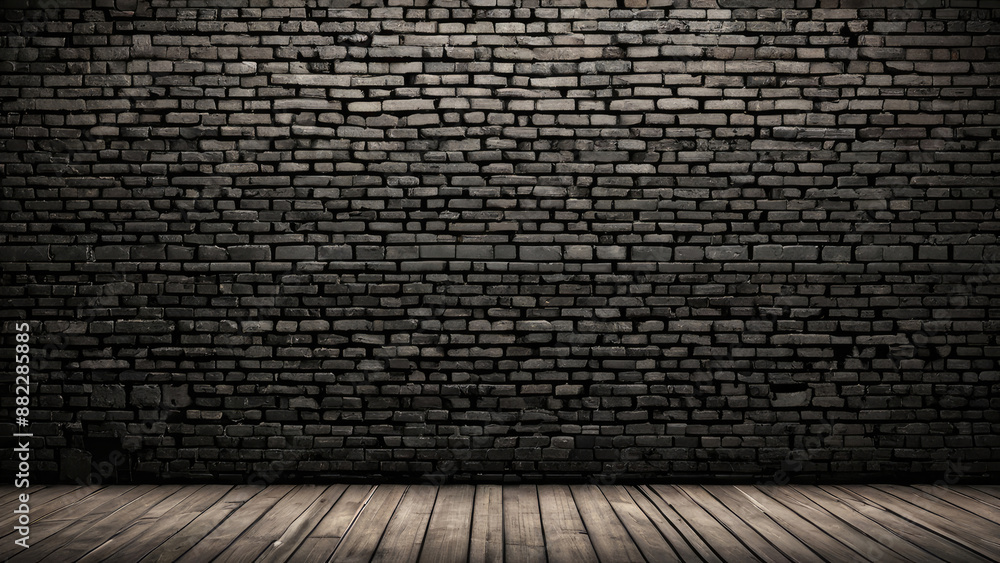 Rough Dark grungy brick wall texture background Rough Dark grungy brick wall texture background